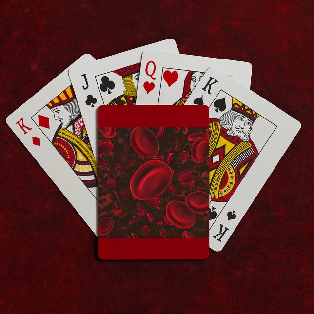 Jeu De Cartes Cellules de sang rouges (Créateur téléchargé)