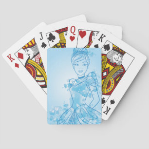 Jeu De Cartes Cendrillon   Carte de lecture de l'arrière-plan