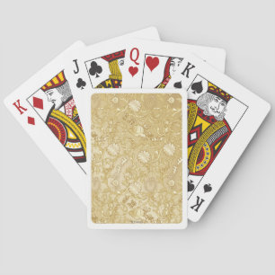 Jeu De Cartes Cendrillon Ornat Motif doré