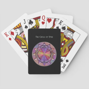 Jeu De Cartes Cercle de Théorie de Musique des Cinquantièmes Man