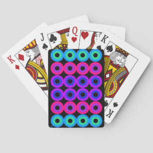 Jeu De Cartes Cercles de néon