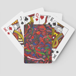 Jeu De Cartes Cercles rouges