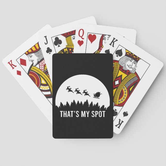 Jeu De Cartes C'est amusant, c'est My Spot Xmas Session Père Noë (dos)
