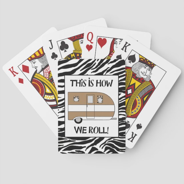 Jeu De Cartes "C'Est Comme Ça Que Nous Roulions" (dos)