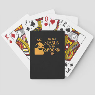 Jeu De Cartes C'est la saison de Halloween Spooky Sarcasme Drôle