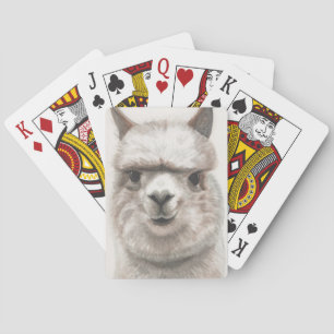 Jeu De Cartes C'Est Mon Poker Visage Alpaca Cartes Llama Smile