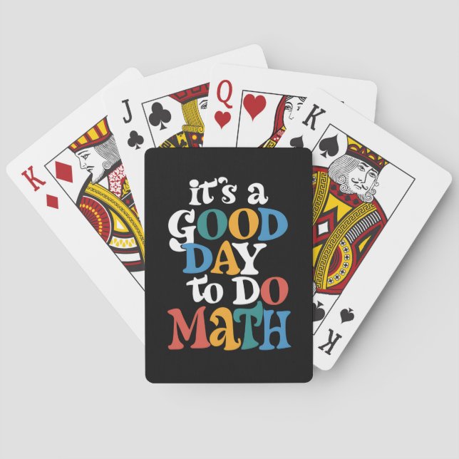 Jeu De Cartes C'est un bon jour pour faire des mathématiques ens (dos)
