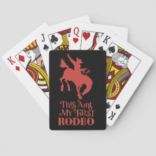 Jeu De Cartes CETTE AINSI MON PREMIER RODÉO drôle de cowboy chev