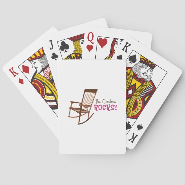 Jeu De Cartes Cette Grand-Mère Rocks (dos)