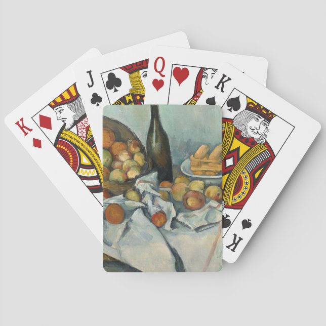 Jeu De Cartes Cezanne Panier Pommes Impressionnisme Art (dos)