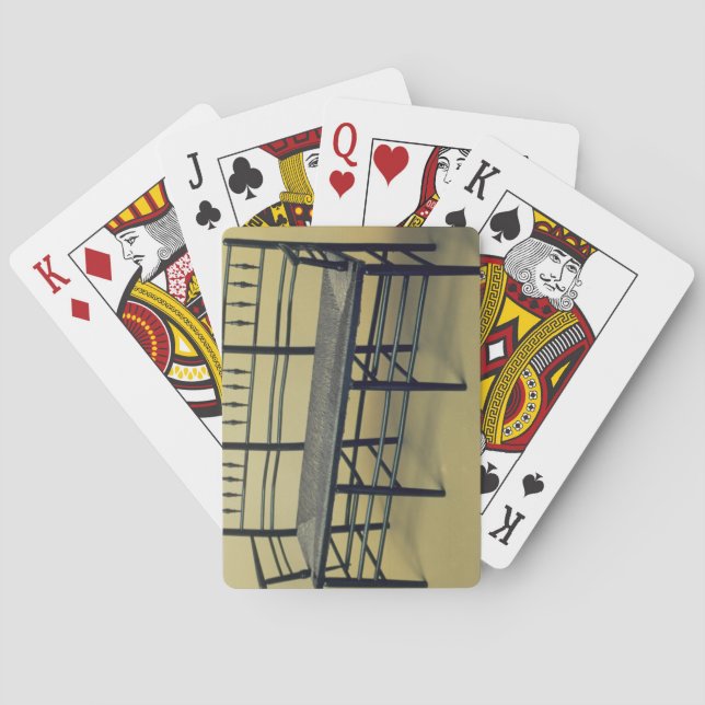 Jeu De Cartes Chaise Sussex en jonc (bois et jonc) (dos)