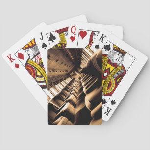 Jeu De Cartes Chaises Sepia