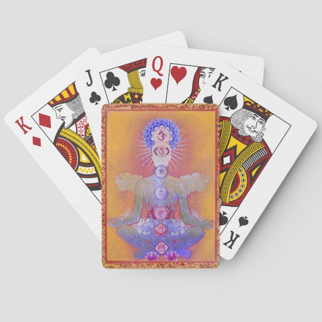 JEU DE CARTES CHAKRA SYSTEM JETTE (dos)