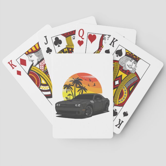 Jeu De Cartes Challenger (dos)