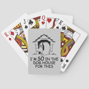 Jeu De Cartes CHAMBRE DE DOG couleur personnalisée jouer cartes