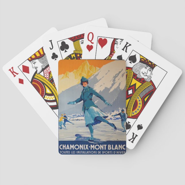 Jeu De Cartes Chamonix - Mont Blanc (dos)