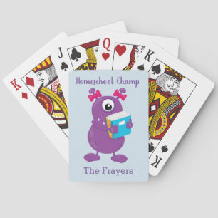 Jeu De Cartes Champ pourple Monster de l'école d'accueil