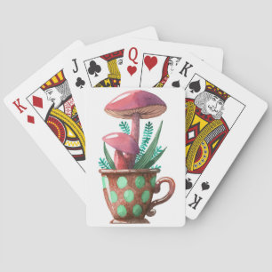 Jeu De Cartes Champignons Chasseurs De Champignons En Coupe