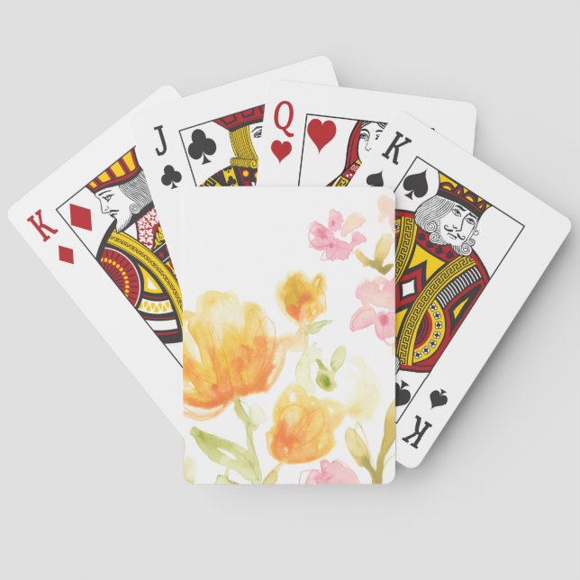 Jeu De Cartes Chanson florale I (dos)