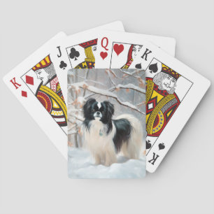 Jeu De Cartes Chanson Japonaise Laisser Neige Noël