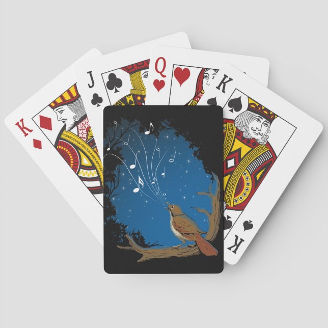 Jeu De Cartes Chanson nocturne (dos)