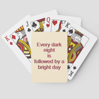 Jeu De Cartes Chaque nuit sombre