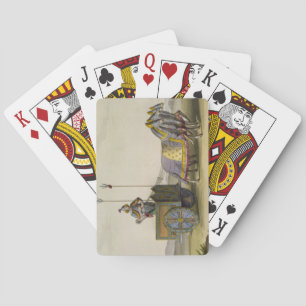 Jeu De Cartes Char antique chinois, de 'Le Costume Anci