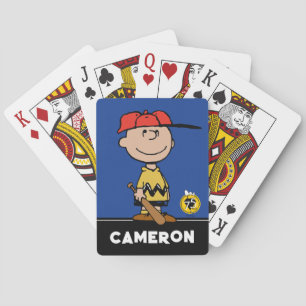 Jeu De Cartes Charlie Brown Baseball Smile Jouer aux cartes