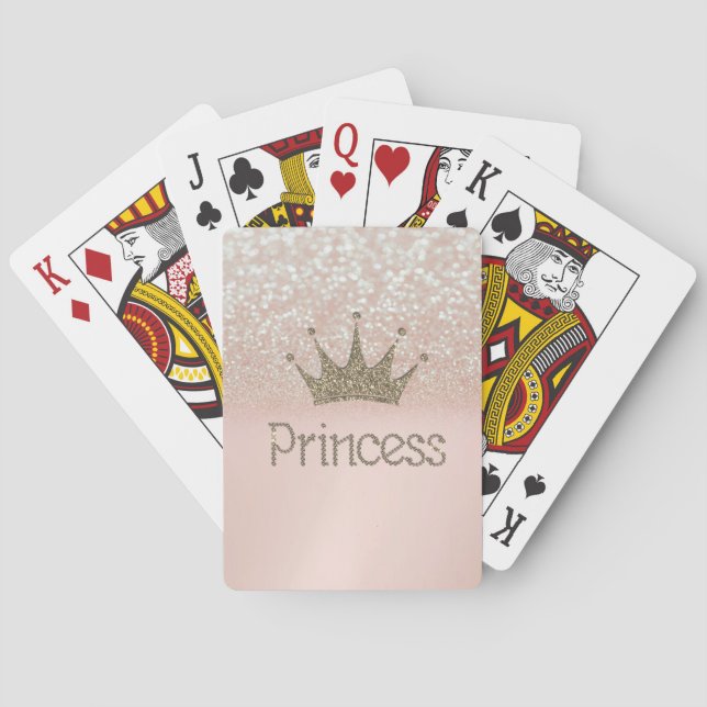 Jeu De Cartes Charming Tiara, Princesse, Parties scintillant Bok (dos)