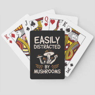 Jeu De Cartes Chasseur De Champignons Facilement Distrait Par Le