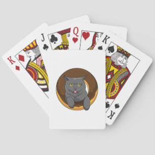 Jeu De Cartes Chat avec Donut