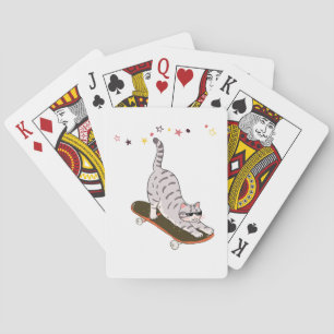 Jeu De Cartes Chat avec la planche