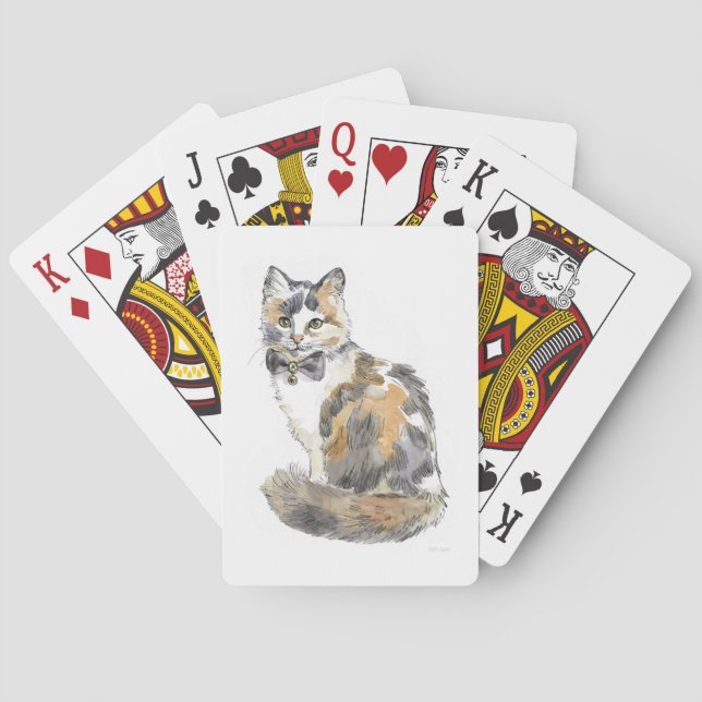 Jeu De Cartes Chat Calico Fancy (dos)