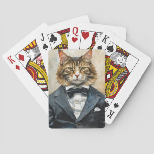 Jeu De Cartes Chat en costume