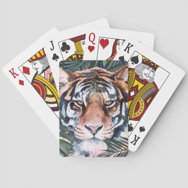 Jeu De Cartes Chat Jungle - Tigre (dos)