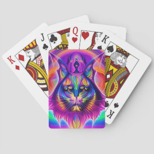 Jeu De Cartes chat mystique jouer aux cartes