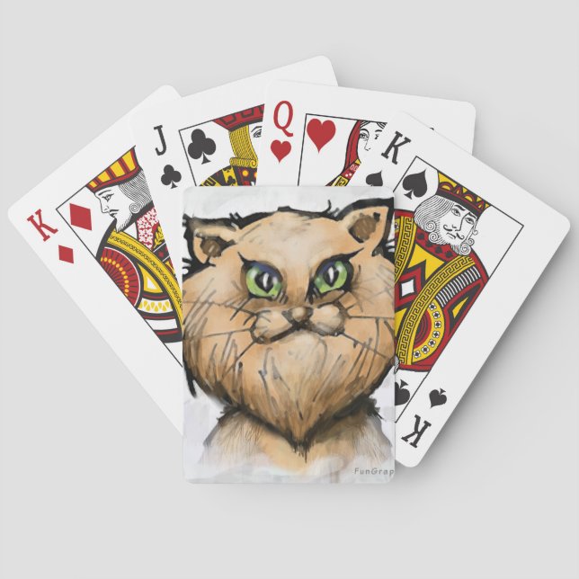 Jeu De Cartes Chat perse (dos)