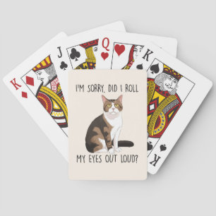 Jeu De Cartes Chat Sarcastique Et Cute