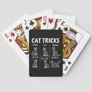 Jeu De Cartes Chat Tricks Purr-Fparfaitement Hilarious Feline Fu