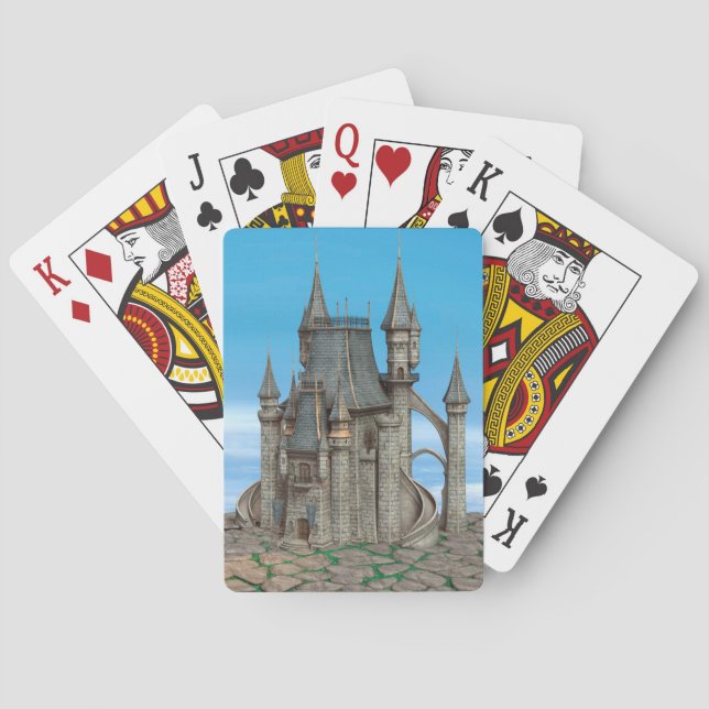 Jeu De Cartes Château de Fairy Tale (dos)