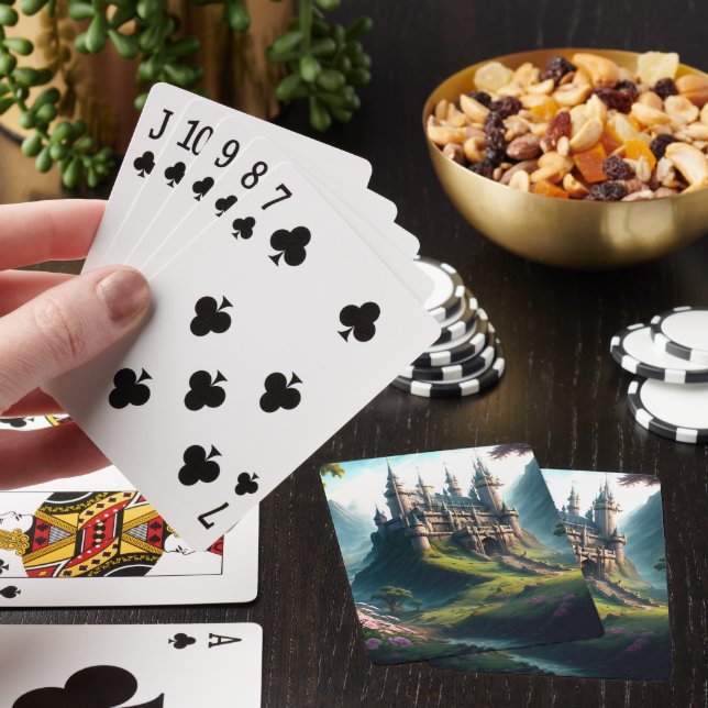 Jeu De Cartes Château de Flower Meadow (In Situ)