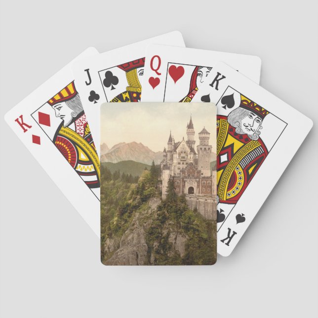Jeu De Cartes Château de Neuschwanstein, Bavière, Allemagne (dos)