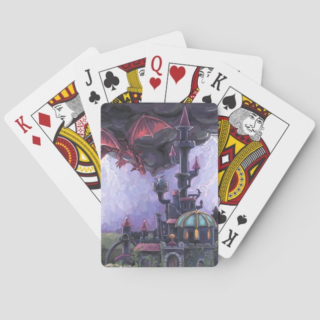 Jeu De Cartes Château du Dragon (dos)