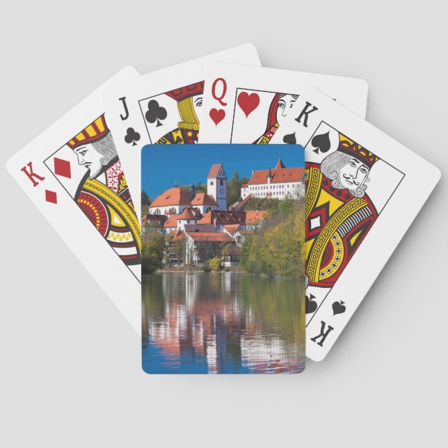 Jeu De Cartes Château et abbaye au bord de la rivière (dos)