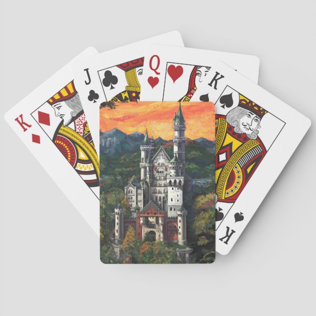 Jeu De Cartes Château Schloss Neuschwanstein (dos)