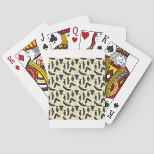 Jeu De Cartes chauves-souris jaune