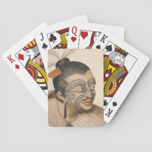 Jeu De Cartes Chef Maori NZ Chef et Chietainess Art