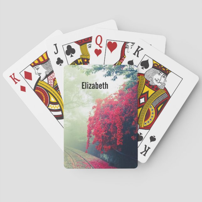 Jeu De Cartes Chemins de fer Misty Photo Pittoresque (dos)