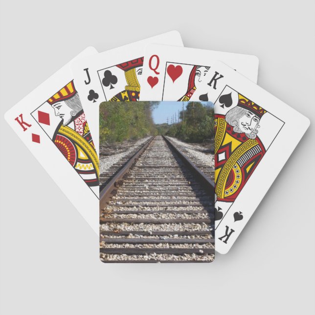 Jeu De Cartes Chemins de fer Photographie (dos)