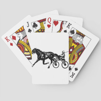 Jeu De Cartes Cheval de course d'attelages
